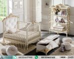 Tempat Tidur Bayi Mewah Ukiran Klasik AI-353