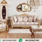 Set Kursi Tamu Gold Ukir Eropa