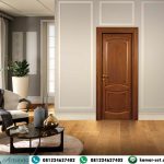 Pintu Kamar Kayu Jati Model Simple