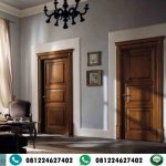 Pintu Kayu Jati Jepara Klasik Minimalis 3 Panil