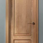 Desain Pintu Panil Kayu Jati Klasik Modern