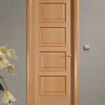 Model Pintu Kamar Kayu Jati Minimalis Panil Profil Architrave Mewah