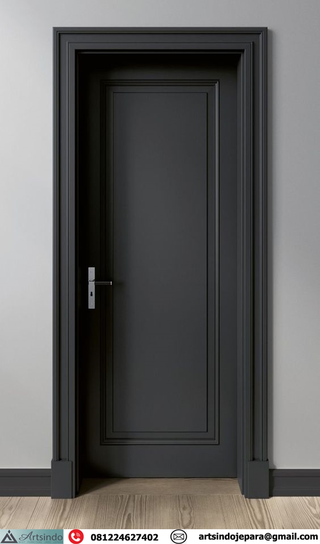 Pintu Minimalis Kamar Klasik Model Profilan Simple