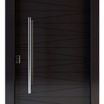 Pintu Minimalis Kayu Solid Model Garis Zigzag