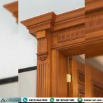 Detail Pintu Rumah Mewah Architrave