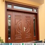 Pintu Rumah Minimalis Mewah Model Kupu Tarung Jendela